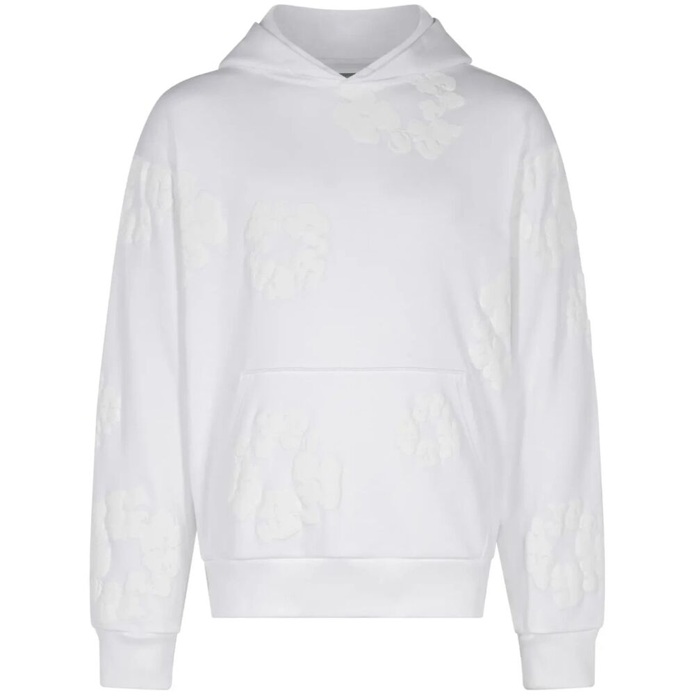 Denim Tears The “Cotton Wreath” Sweatshirt Hoodie White Size XXL 100% Authentic